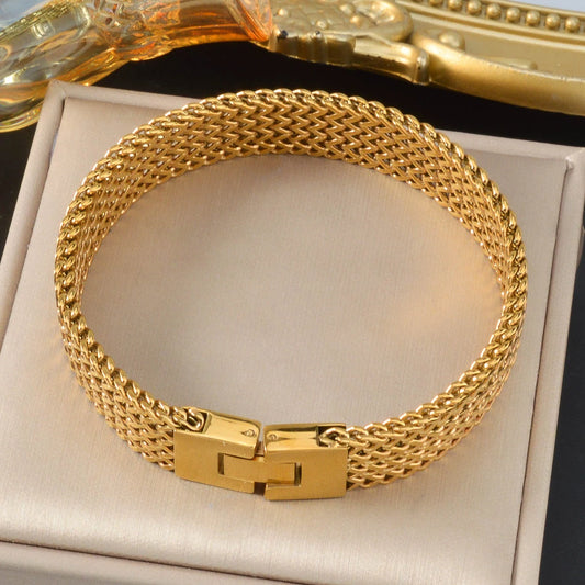 Trendy Men’s Stainless Bangle