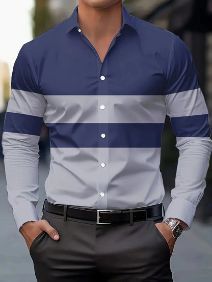 Printed Stretch Casual Shirt