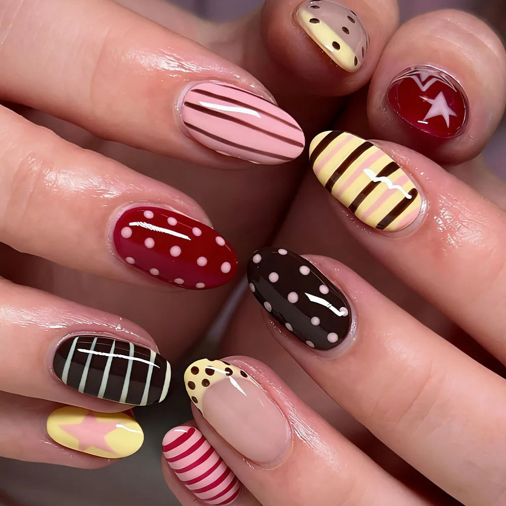 French Resin Nail Tip Set