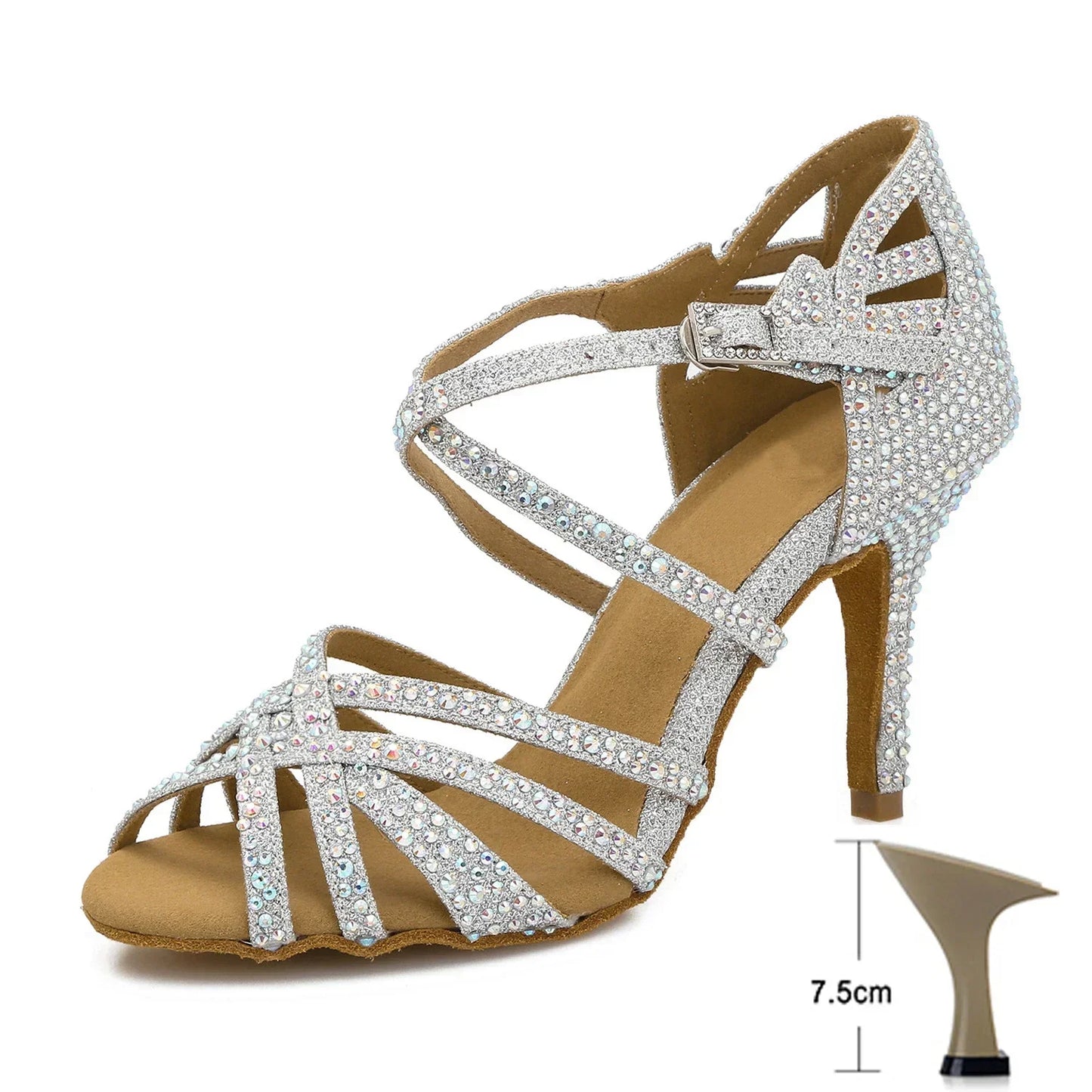 Diamond Latin Dance Shoes