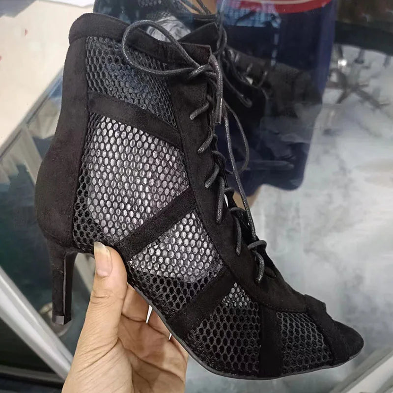 Cross Strap Thin Heel Sandals