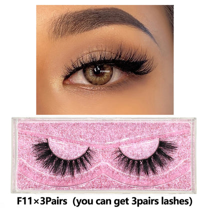 Luxury Crisscross Mink Lashes