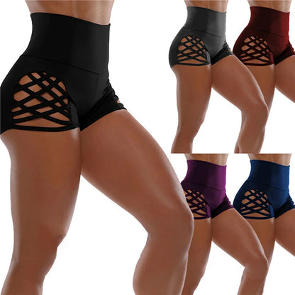 Hollow-Out Modal Shorts
