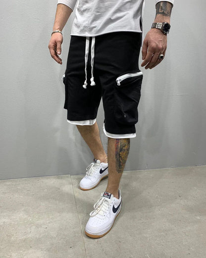 Cotton Fitness Cargo Shorts