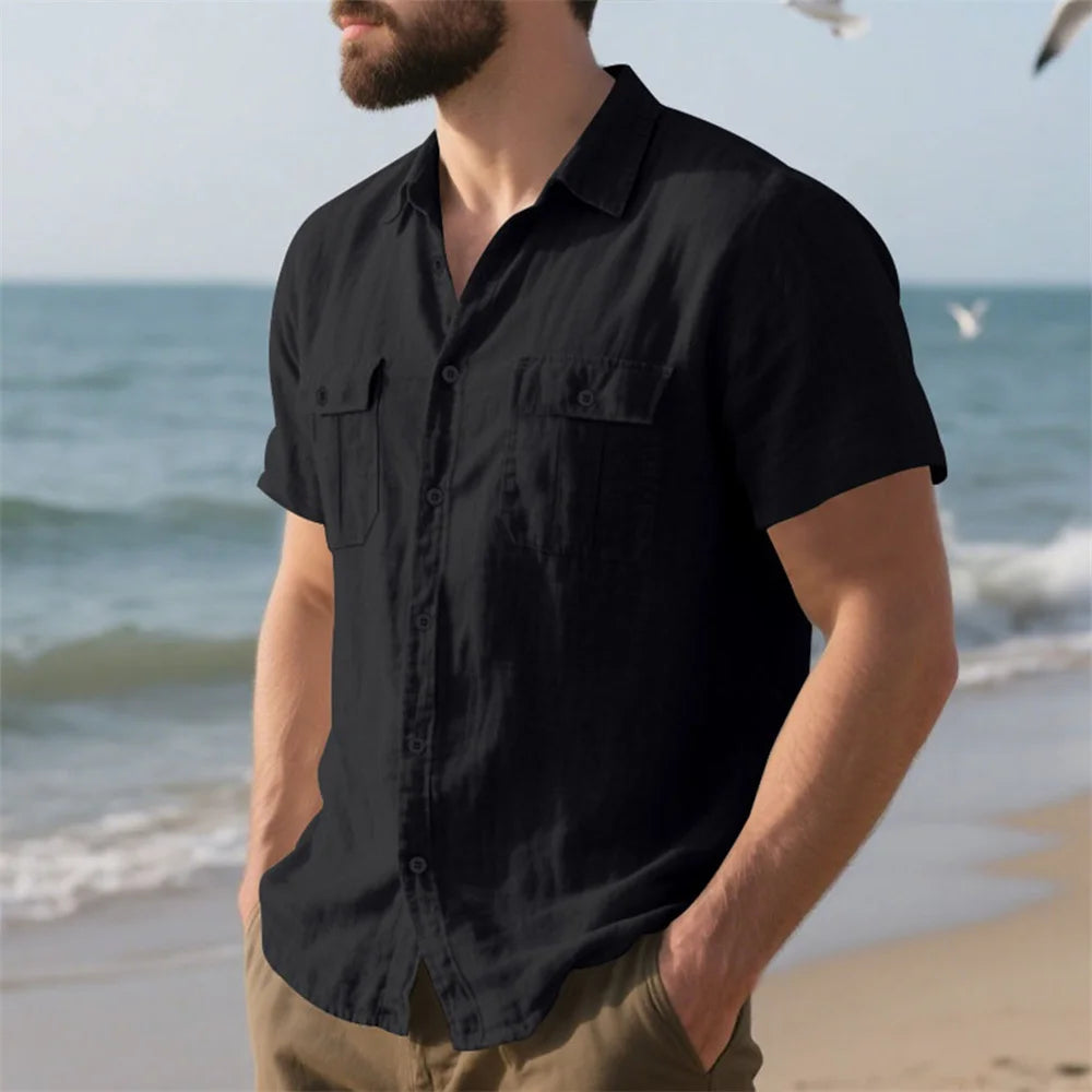 Cotton Linen Casual Shirt