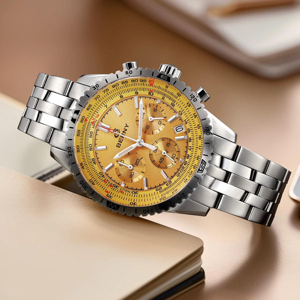Chronograph Steel Watch