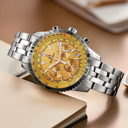Chronograph Steel Watch