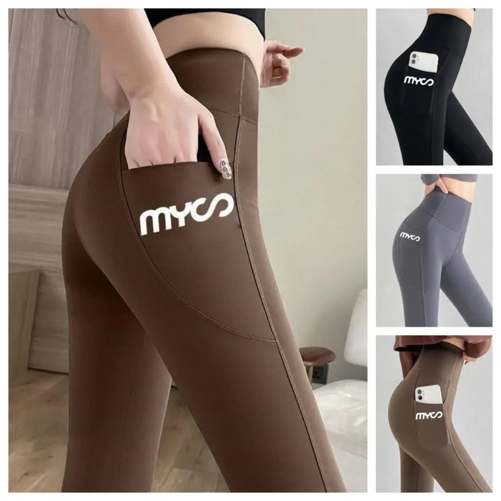 Solid Pocket Workout Leggings