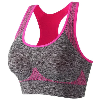 Patchwork Y-Strap Push-Up Bra