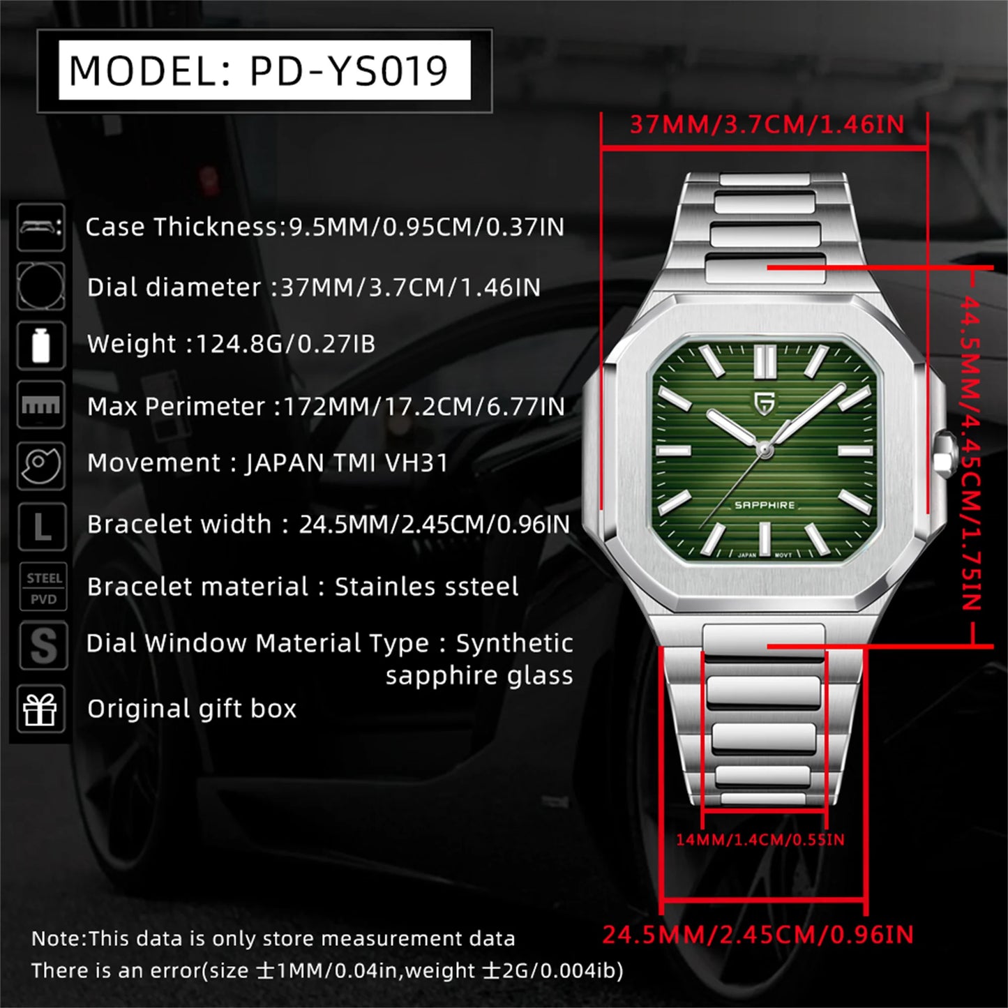 Sapphire Dive Watch