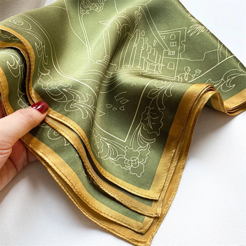 Real Silk 53cm Square Scarf