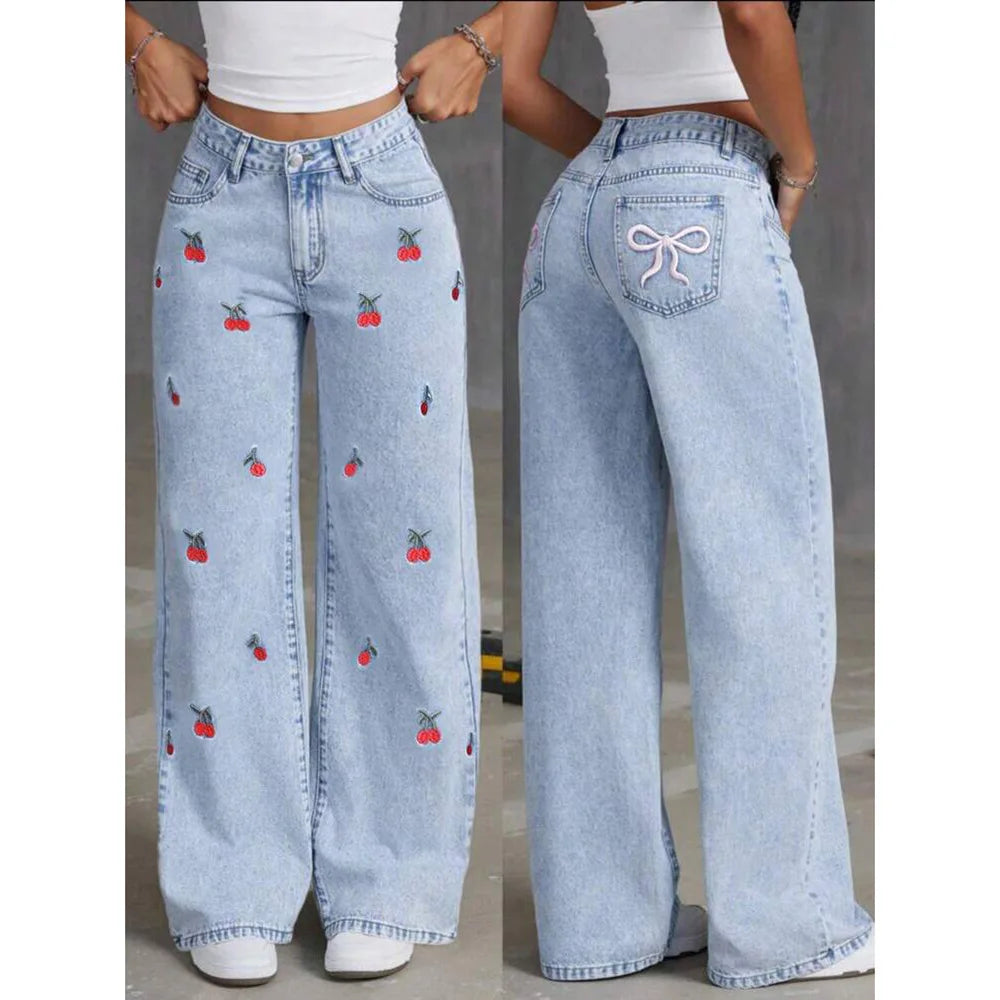 Loose Straight-Leg Jeans