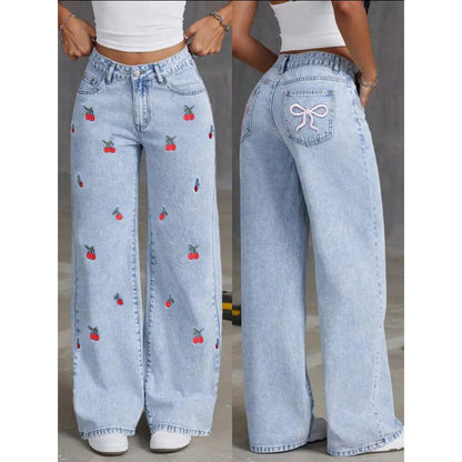 Loose Straight-Leg Jeans