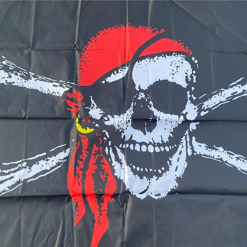 Skull and Crossbones Pirate Flag