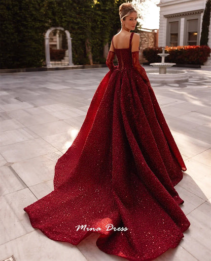 Luxurious Beaded Evening Gown