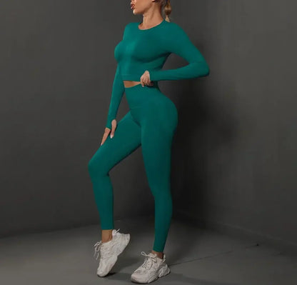 Hip-Lift Seamless Yoga Set