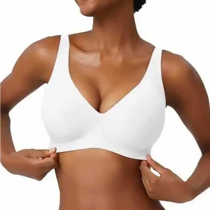 Wire-Free Leopard Print Bra