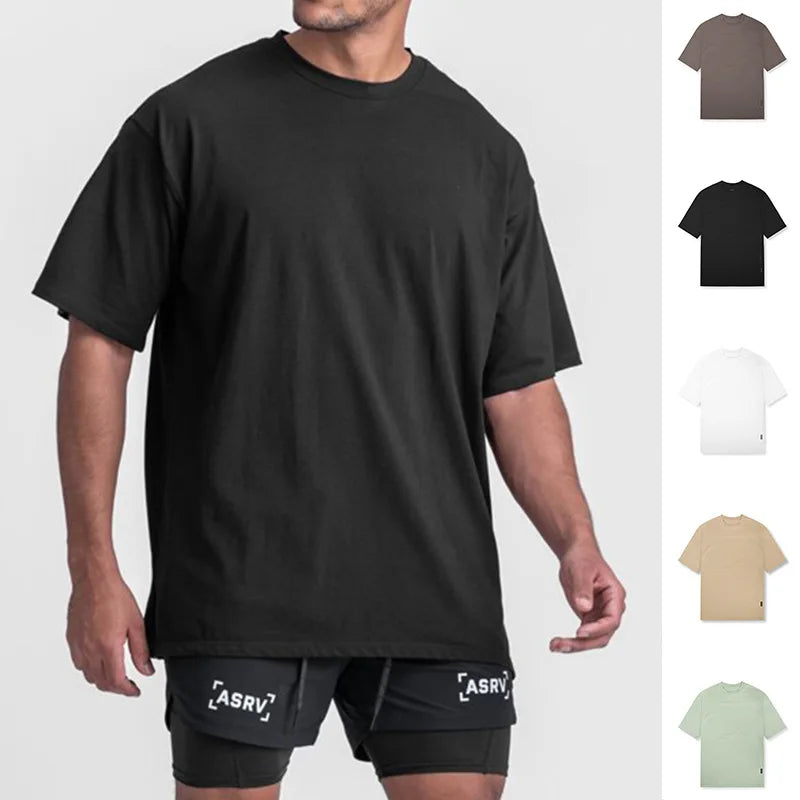 Patchwork Quick-Dry Gym Sport Tee