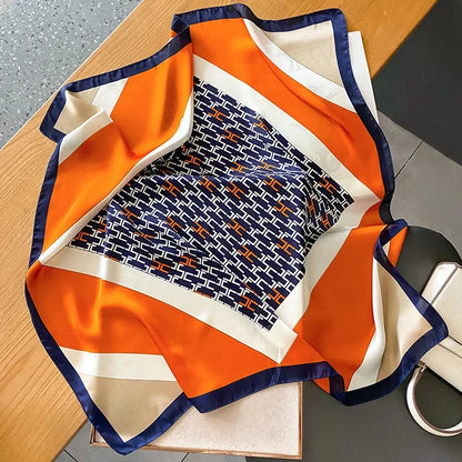 Sunscreen Polyester Square Headscarf