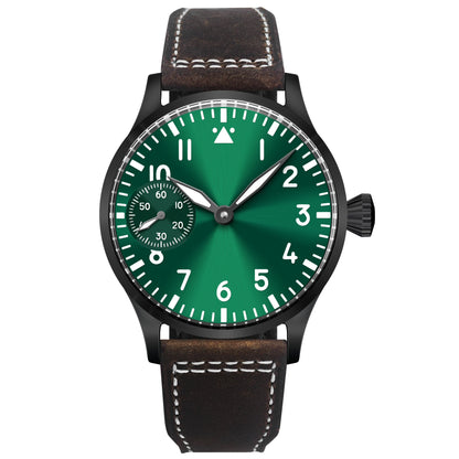 Manual Leather Watch