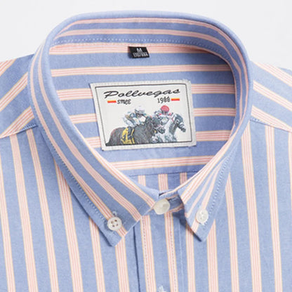 Oxford Striped Business Shirt