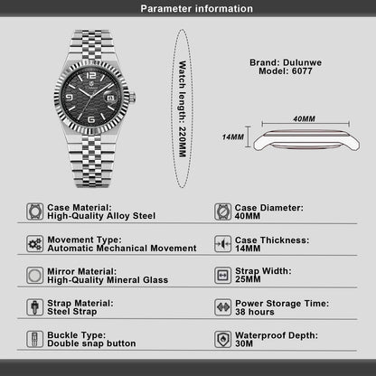 Automatic Alloy Watch