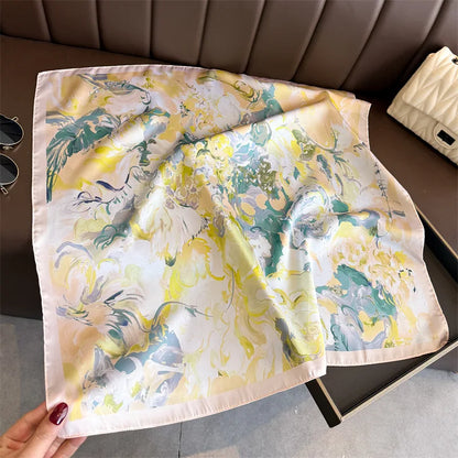 Printed Neckerchief Sunscreen Scarf