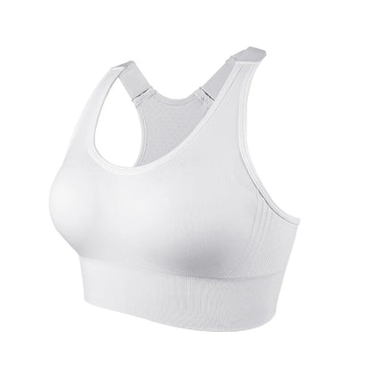 Hollow-Out Backless Sports Bra
