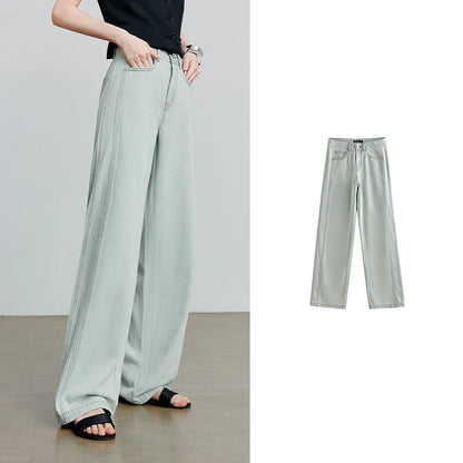 Toyouth Puff Splicing Jeans