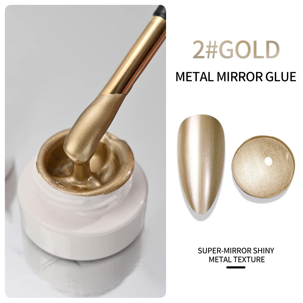 Metallic Mirror Nail Gel