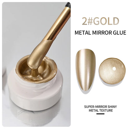 Metallic Mirror Nail Gel