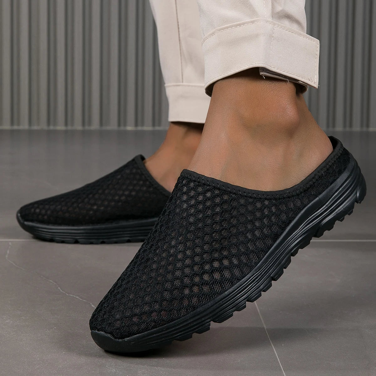 Air Mesh Lazy Slippers