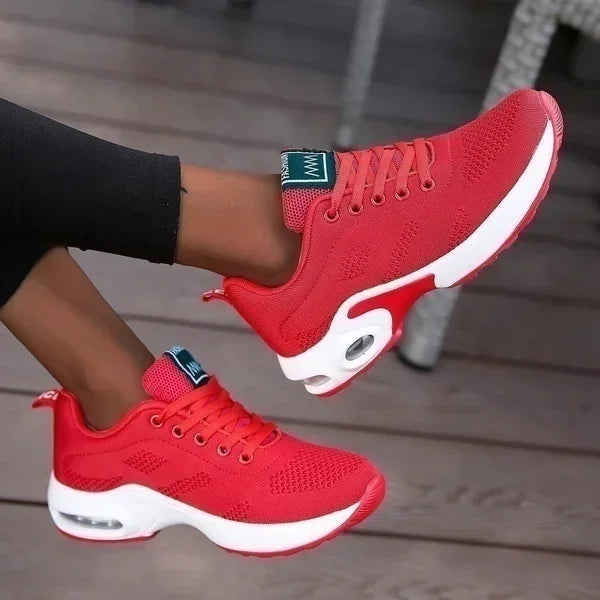 Platform Mesh Running Sneakers