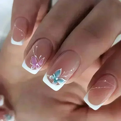 Glitter Coffin Press On Nails
