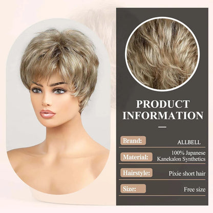 Short Pixie Wig