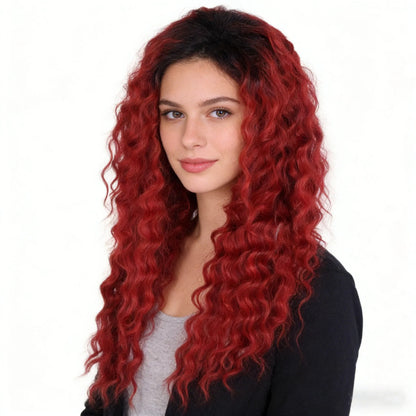 Long Wavy Ombre Wig