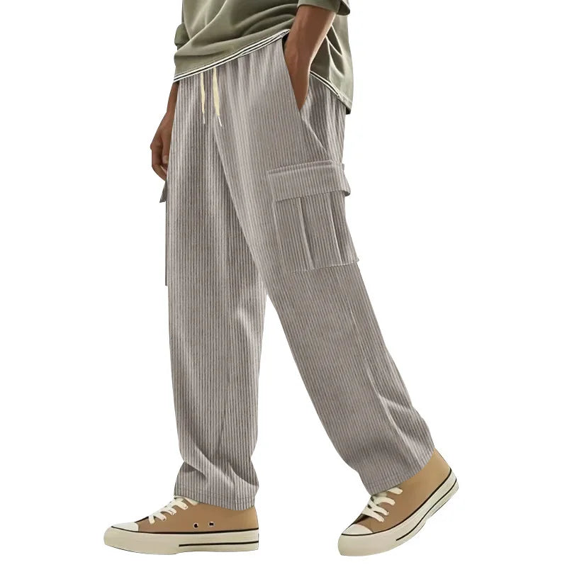 Corduroy Straight Pants