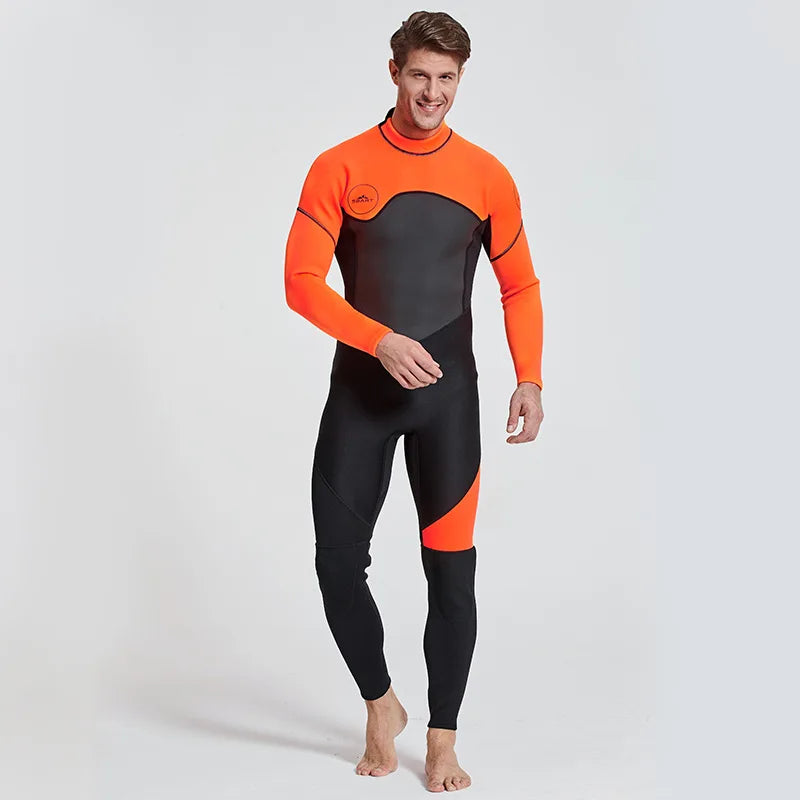 High-Elasticity One-Piece Diving Wetsuit