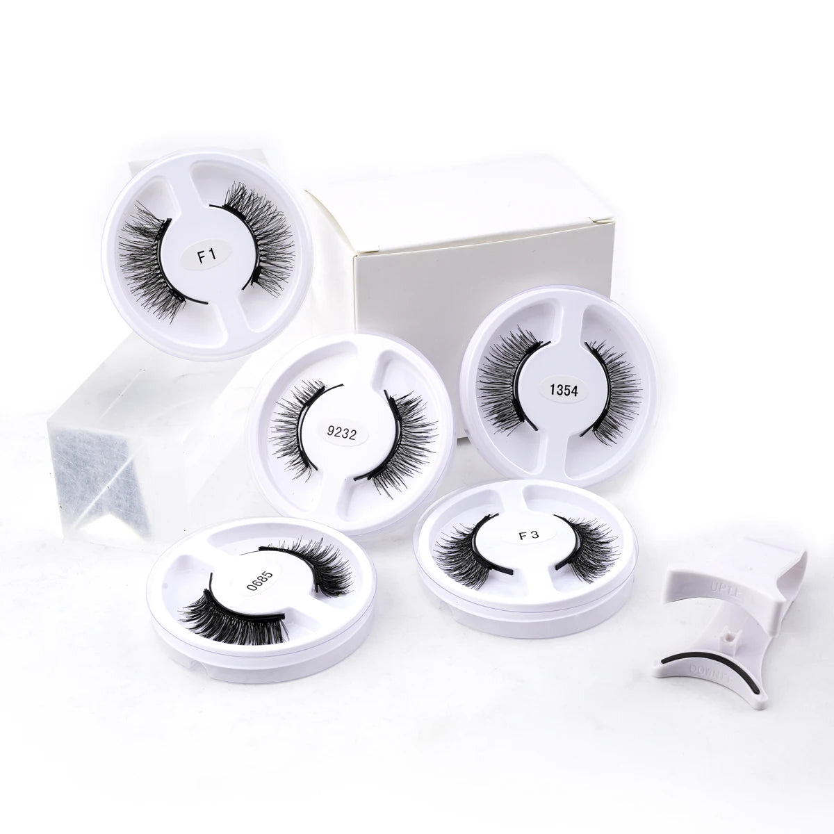 Magnetic 3D False Eyelashes Set