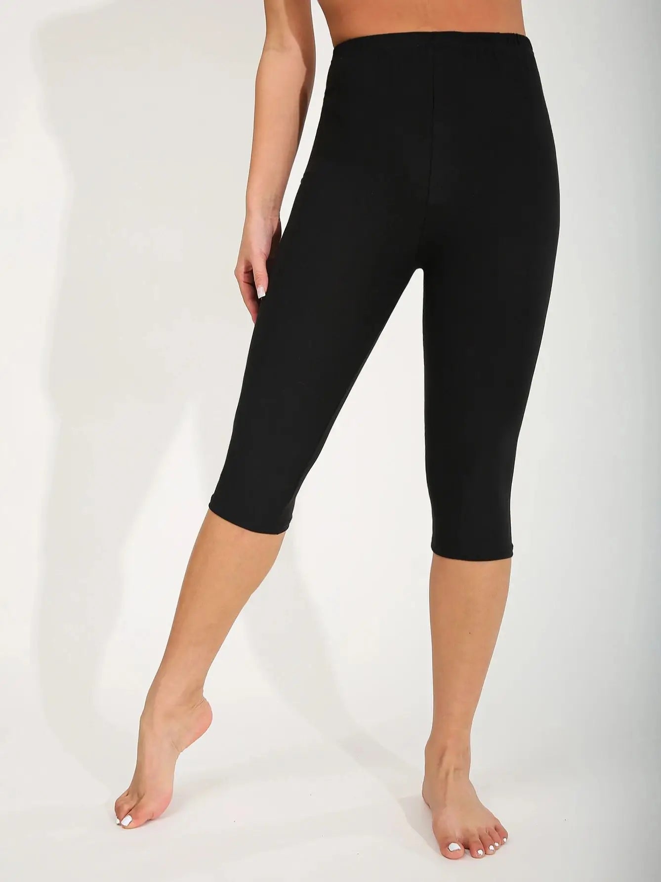Simple Seven-Point Yoga Leggings