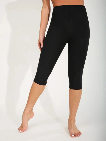 Simple Seven-Point Yoga Leggings