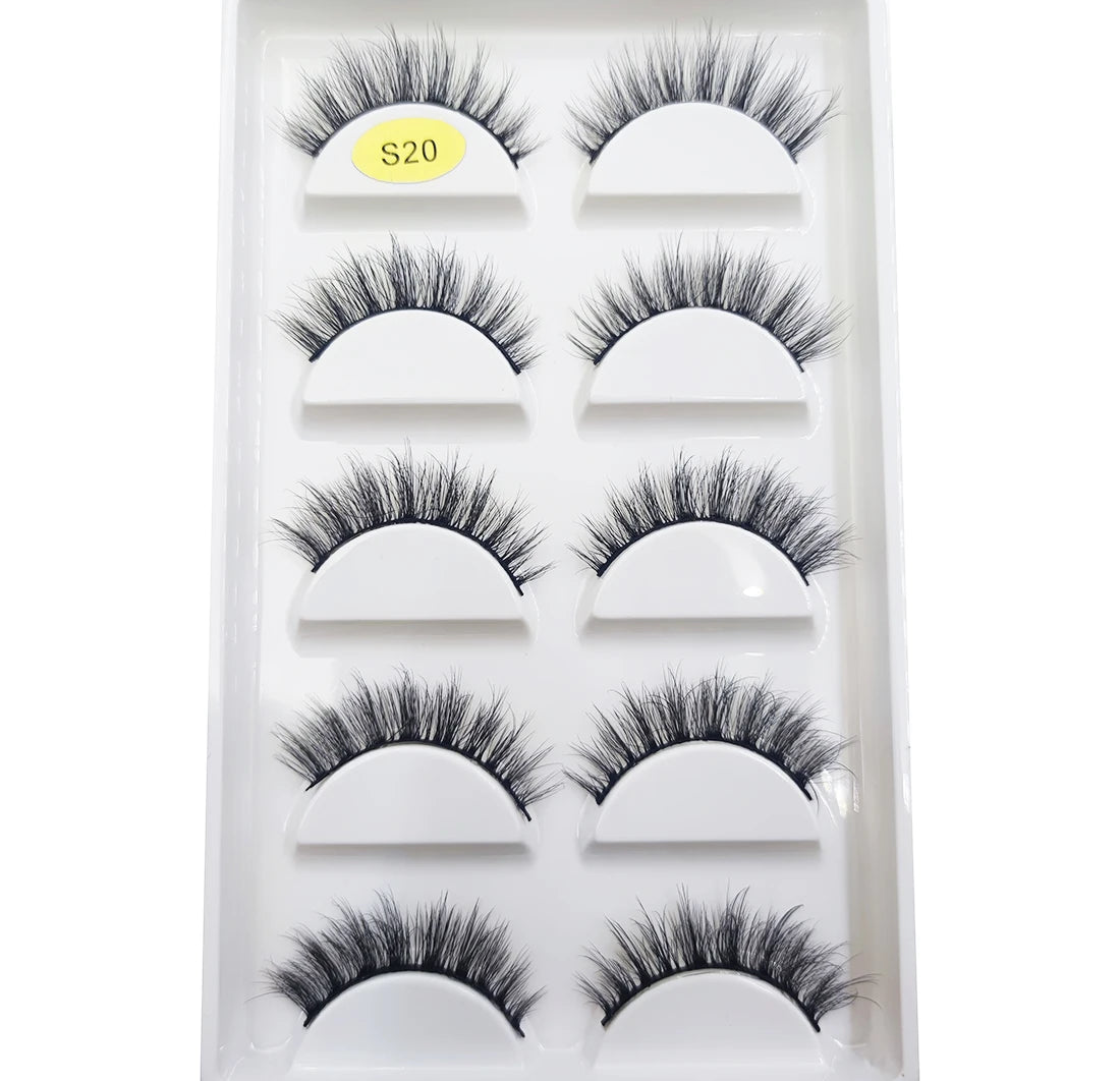 Crisscross Wispy Strip Lashes
