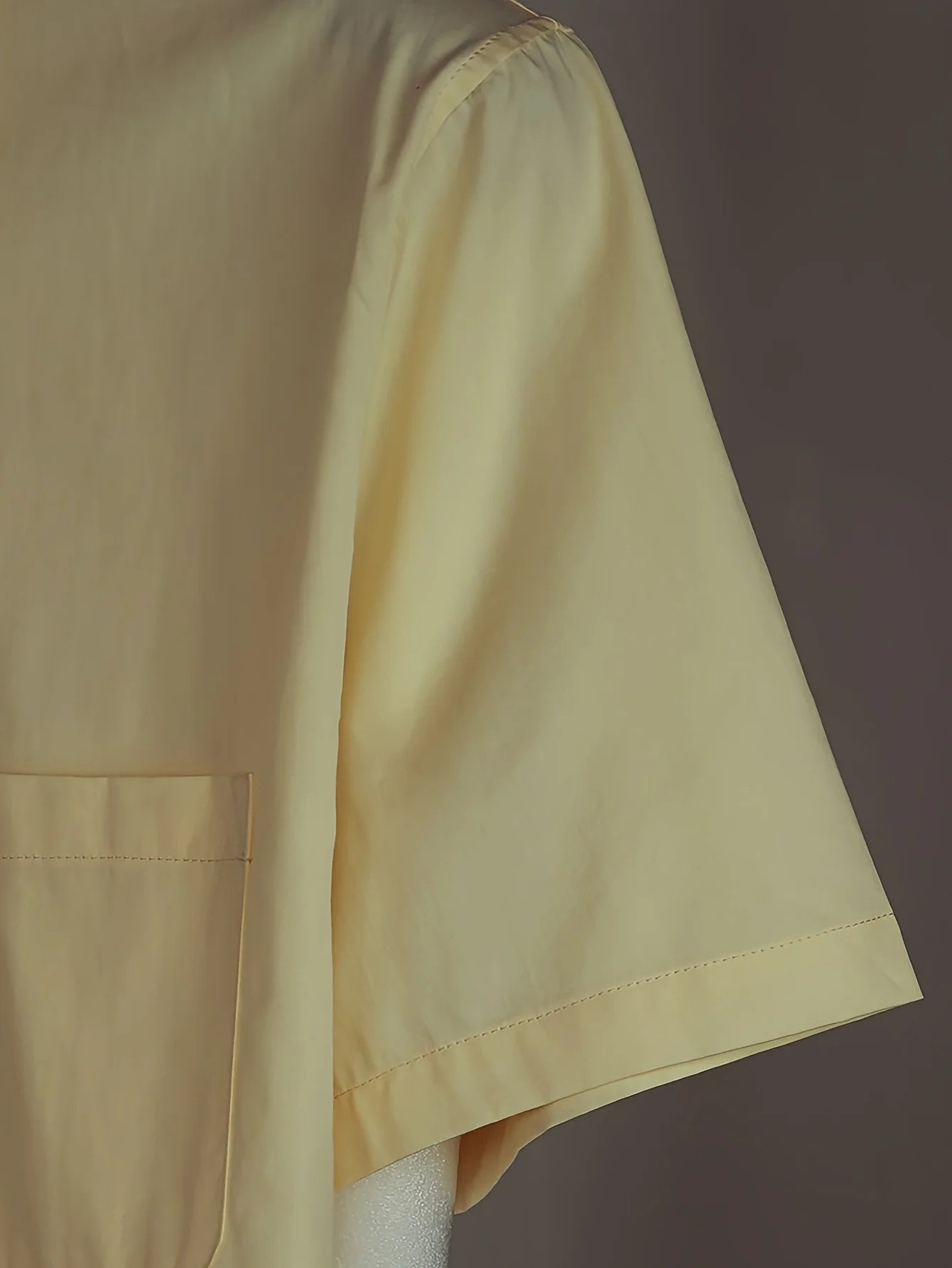 Minimal Cotton Summer Shirt