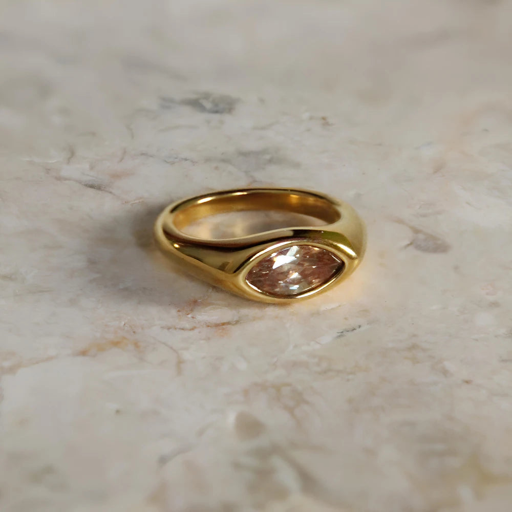 Zircon Cocktail Ring