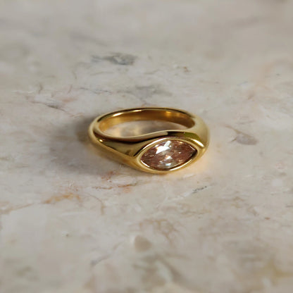 Zircon Cocktail Ring