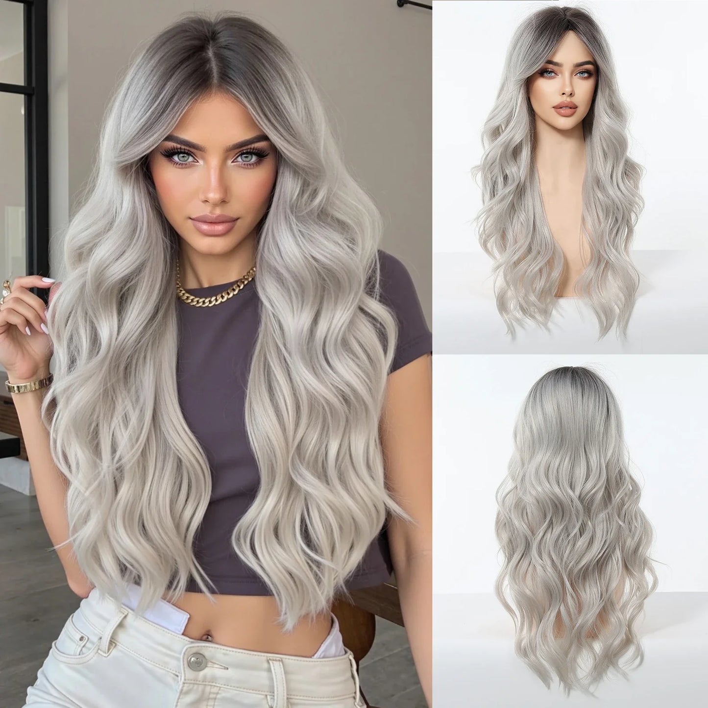 Long Golden Wig