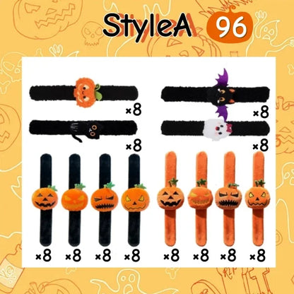 Plush Halloween Slap Bracelets