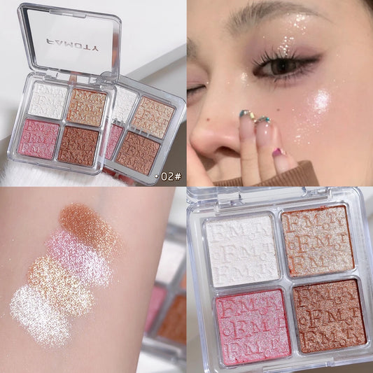 Bronzer Highlighter Palette
