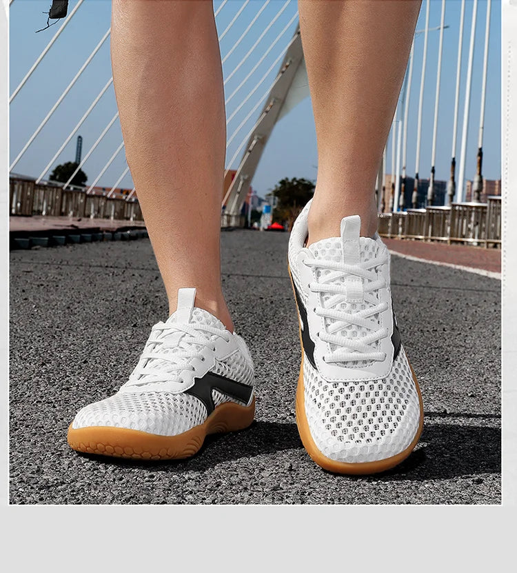 Breathable Mesh Wide-Toe Shoes