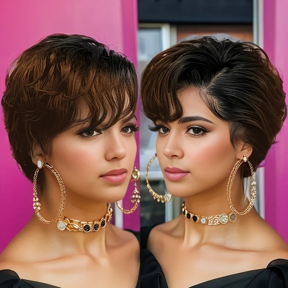 Short Surfing Wave Wig